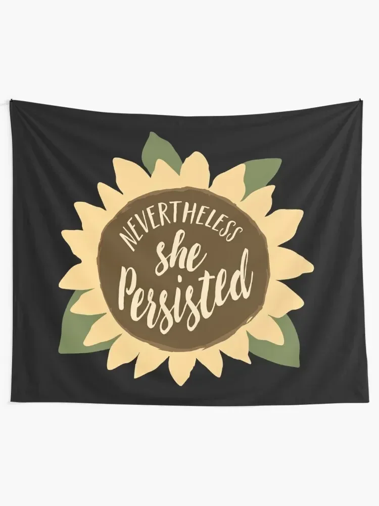 Nevertheless She Persisted Tapestry Home Supplies Decorative Wall Murals Wallpaper Decoration Room Tapestry