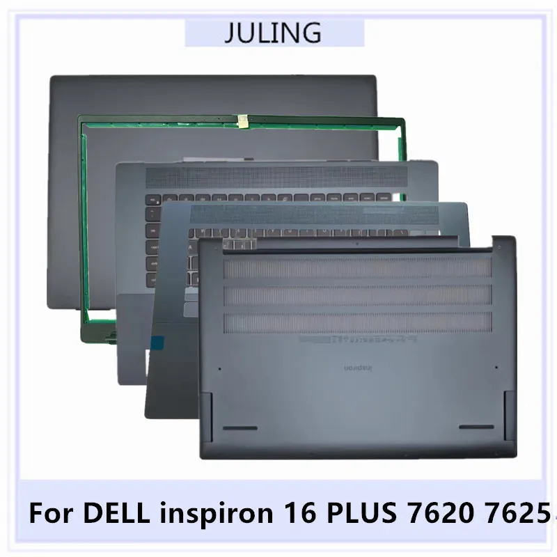 

НОВЫЙ Оригинальный верхний корпус/подставка для рук с клавиатурой (американская раскладка)/нижний корпус для ноутбука DELL Inspiron 16 PLUS 7620 7625
