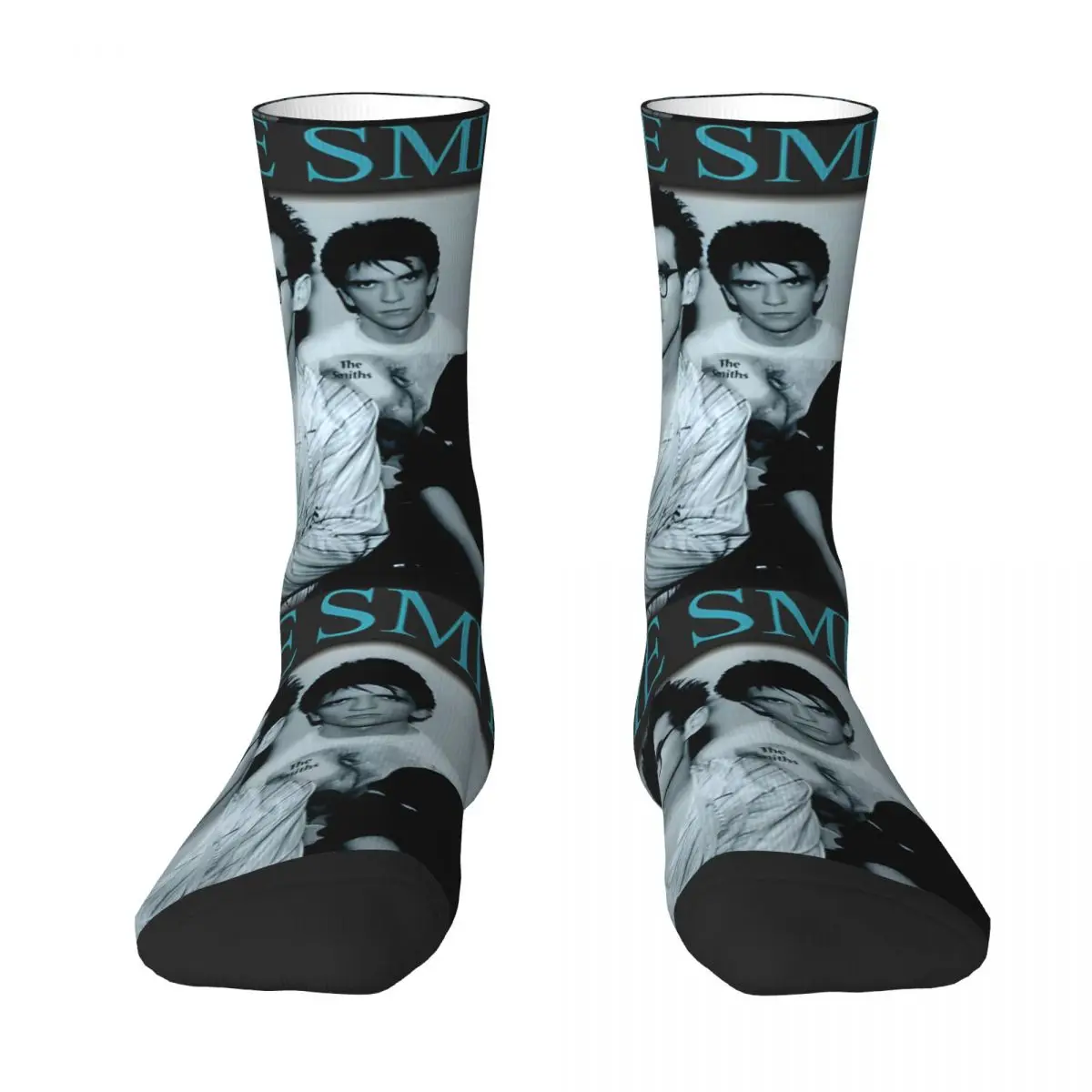 Hip Hop Vintage Wacky Crazy Men's compression Socks Unisex Smiths Street Style Pattern Printed Funny Novelty Happy Crew Sock