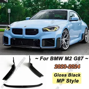 Ön tampon araba, splitter, alt dudak bmw için rüzgarlık 2 serisi m2 (g87 2023-2024 siyah 3 adet-mp tarzı difüzör kitleri Difüzörün ilk 10 satışı, m2-no. 8