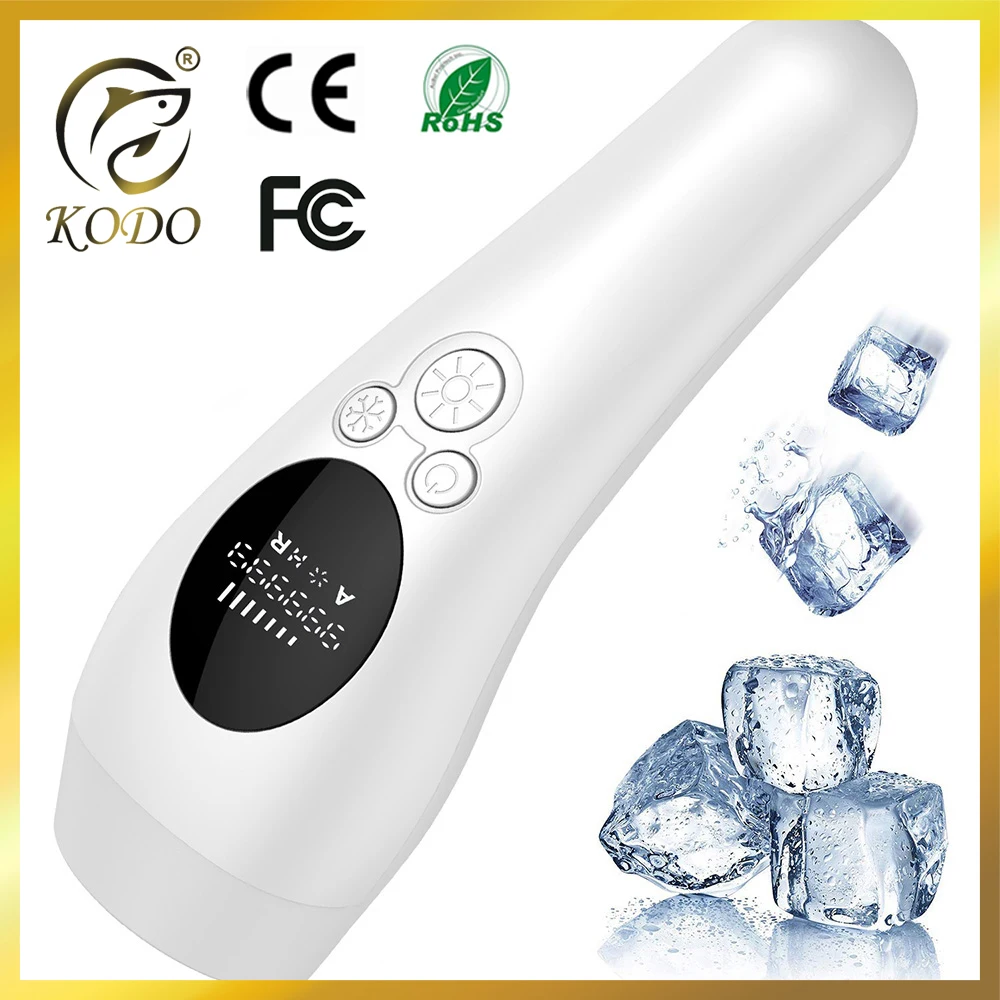 

KODO 999999 Flashes ice sensing Laser Epilator Hot Sell IPL Photoepilator Laser hair removal Painless Electric Epilator Machine