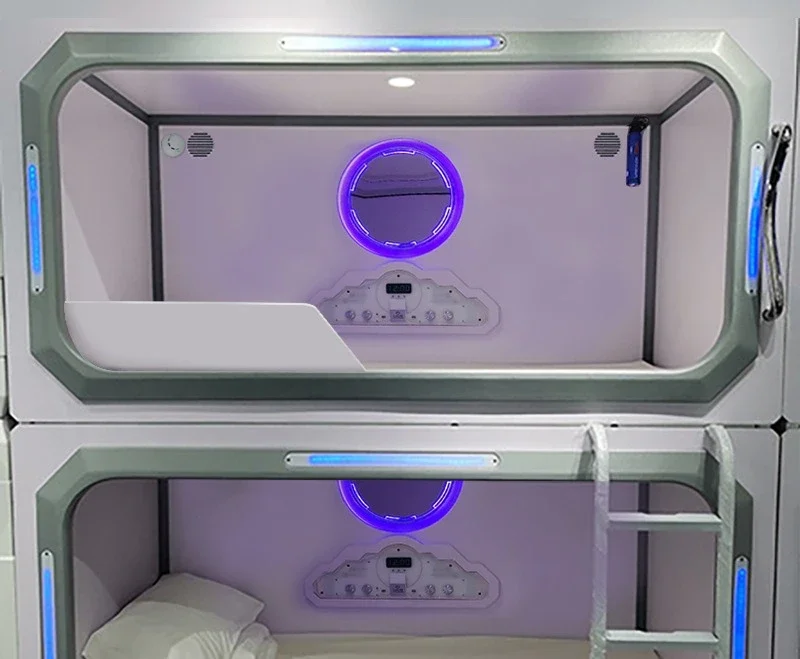 E-sports new hotel space capsule sleeping bed bunk bed bed and breakfast Internet cafe