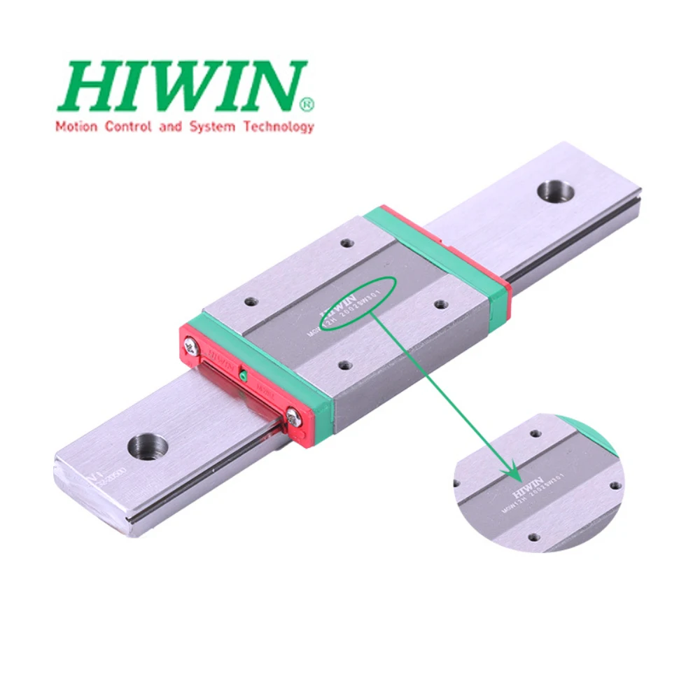 HIWIN Linear Guide MGW12H MGW12HZ0C MGW12H Z0CM/Z0H/Z0HM GK Block rails for 3D Printer CNC Machine Parts Actuator Spindle Guides