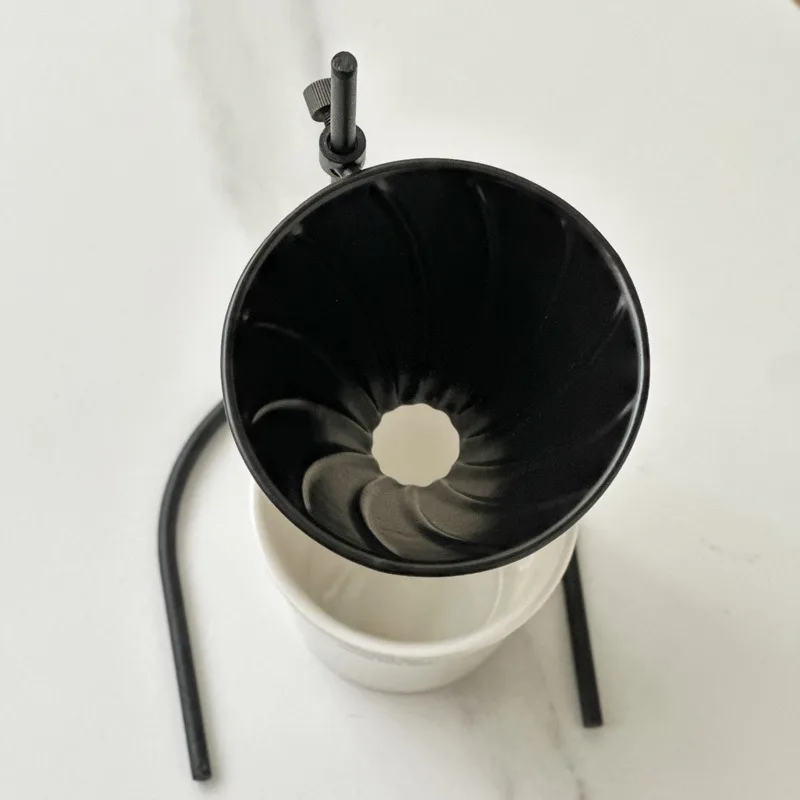 Adjustable Drip Filter Bracket Ceramic Cup Holder Hand Brew Coffee Kit Household Brewing Gadget