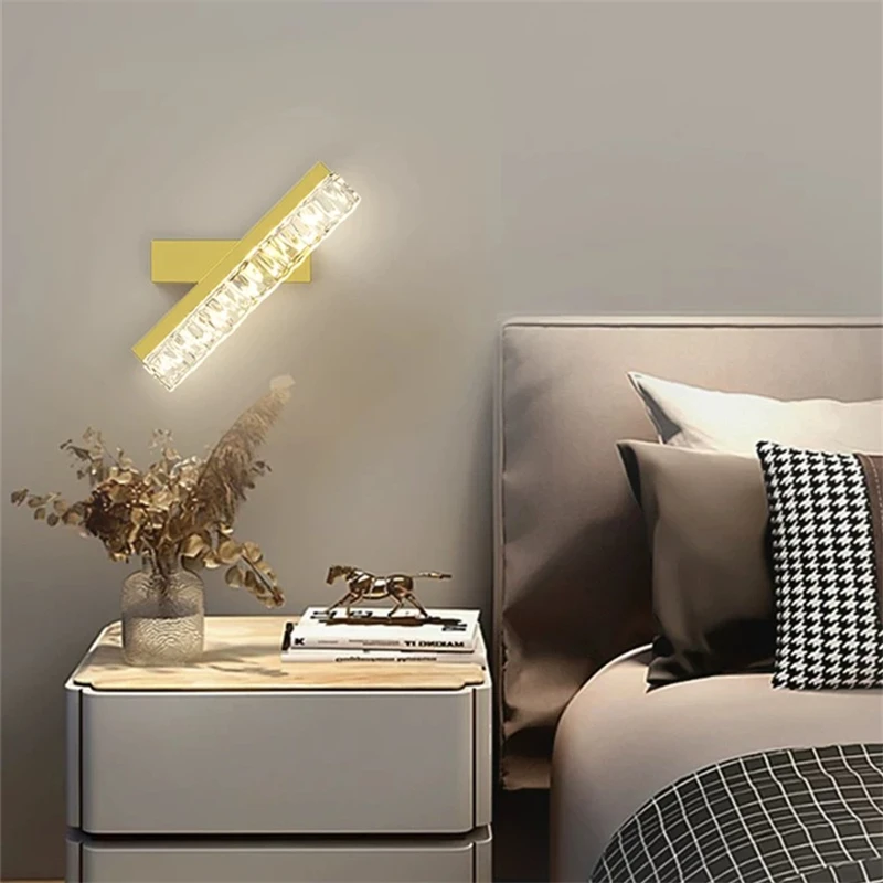 Bedroom Bedside Lamp Italian Minimalist Scandinavian Style Living Room Accent Wall Downlight Hallway Wall Light