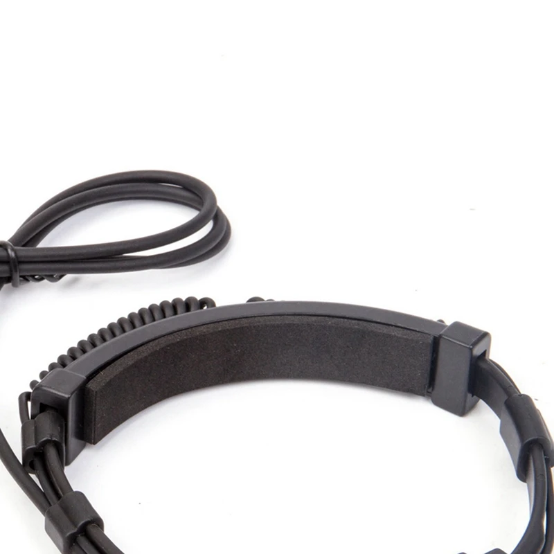 Plugue resistente telescópico do NATO do fone de ouvido da vibração da garganta para o rádio do walkie talkie