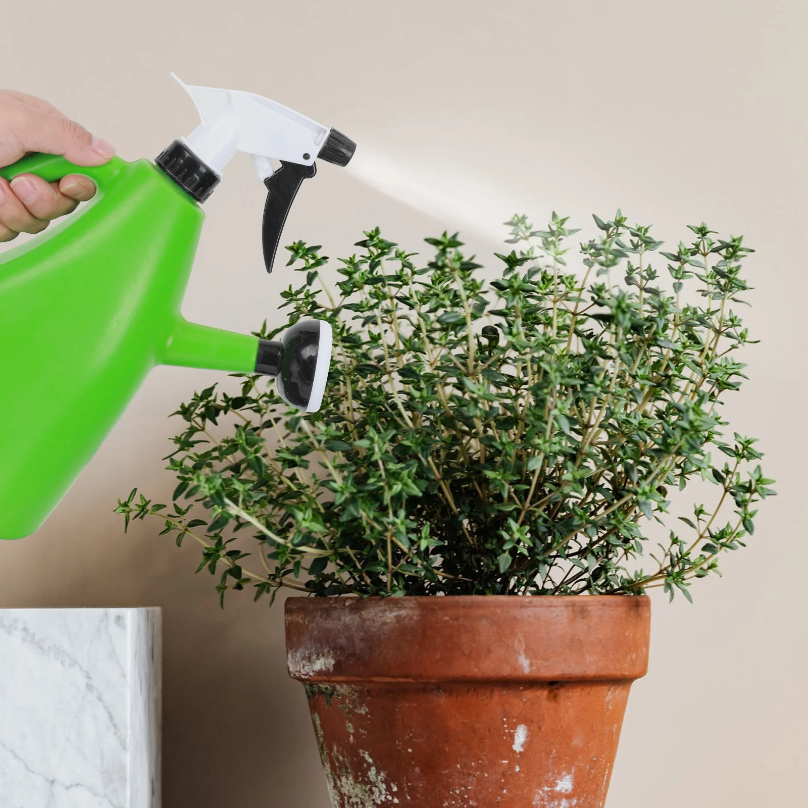 

Бутылка-распылитель для полива цветов, 1 шт., большая емкость, портативный садовый распылитель, для домашнего использования, для полива растений