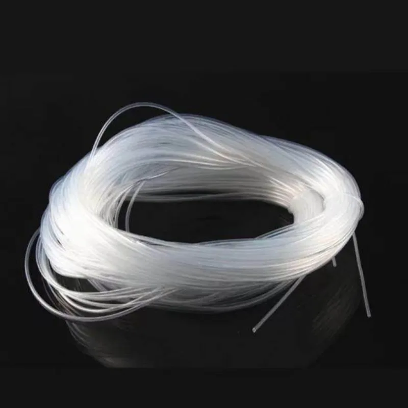 Food Grade Clear Flexible Silicone Capillary Hose, Microfluidic Chip Consumable, External Connectable, Minimum Order 1 Meter