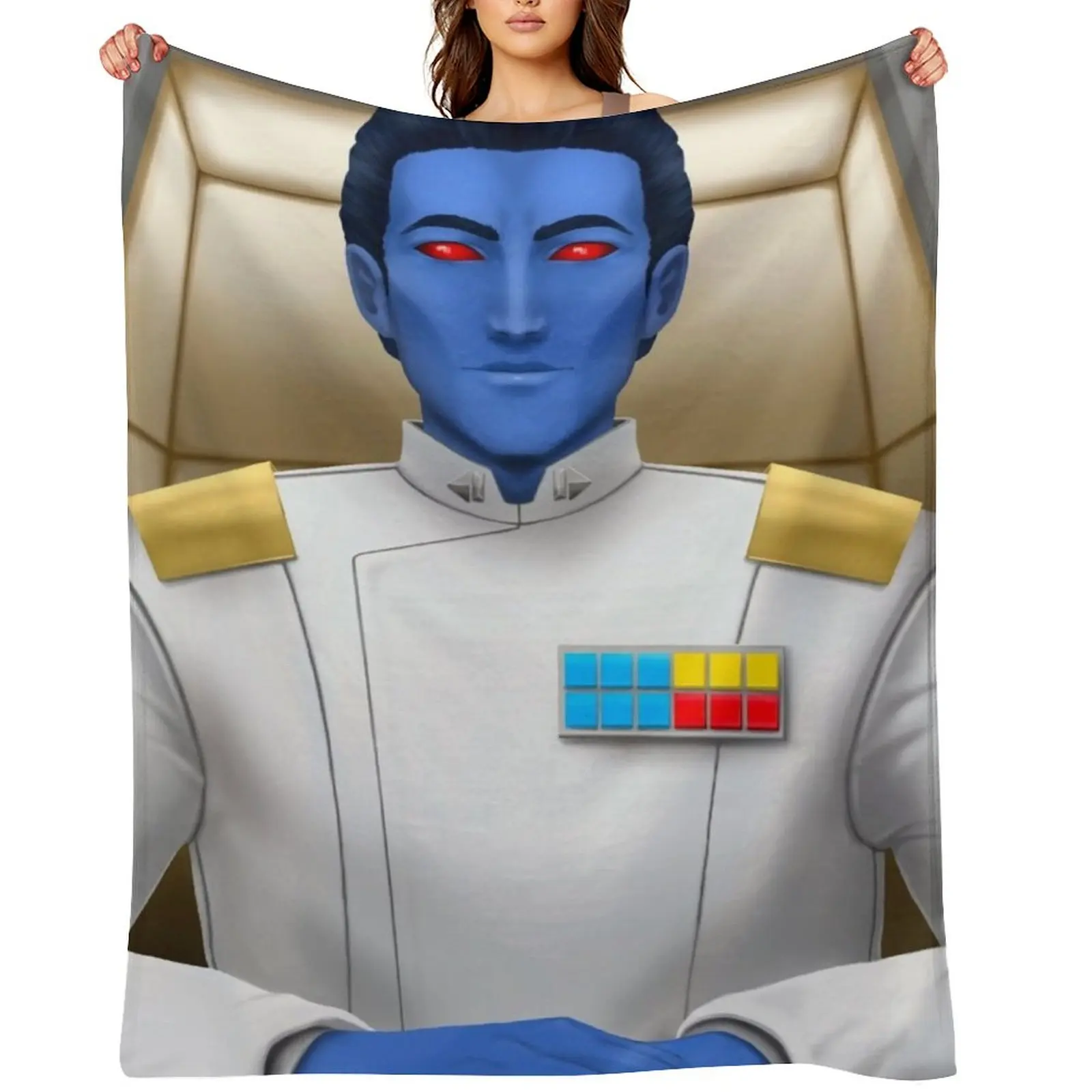 

Grand Admiral Throw Blanket decorative Kid'S Bed linens Furry Blankets