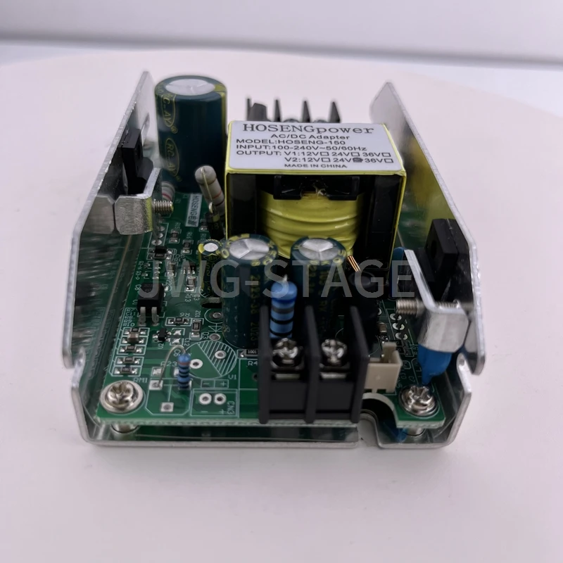 HOSENG-150W-24V Power Supply, Switching Power Board para palco LED Par Lights, Full Power
