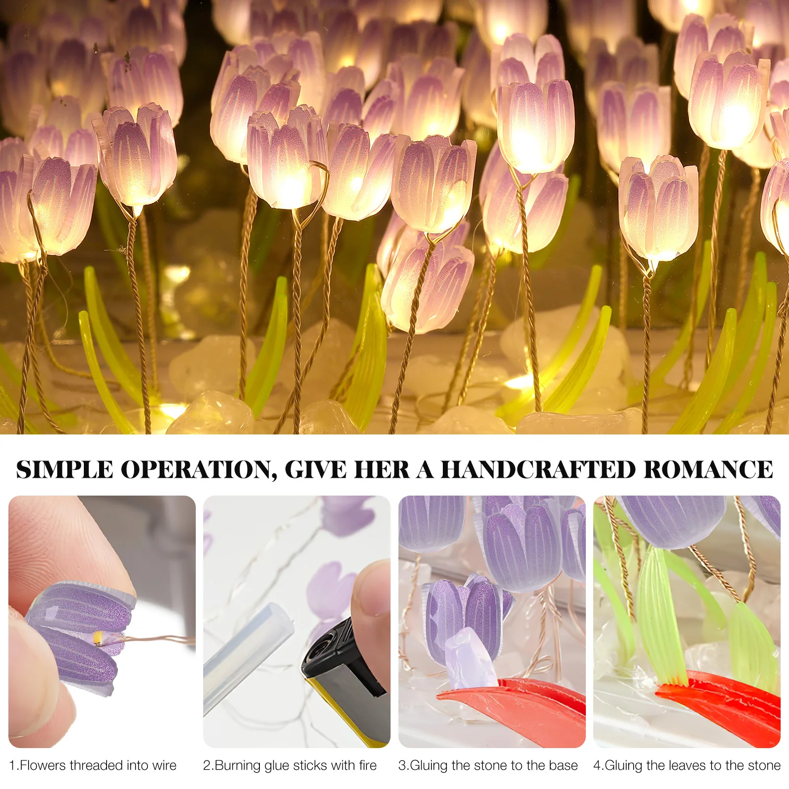 

Night Lamp Tulip Lamp Cloud Lamp Flower Lamp Cloud Light Cloud Mirror Light Night Lamp For Bedroom Night Lamps For Nightstand