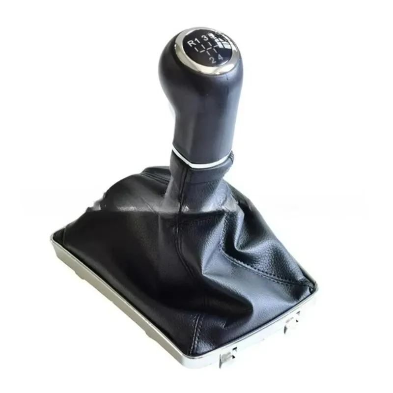 ل Fit فوكسهول أوبل أسترا III H 1.6 04-10 دليل 5 6 سرعة والعتاد عصا رافعة مقبض شيفتر مع غطاء جلد مقاوم للغبار #2