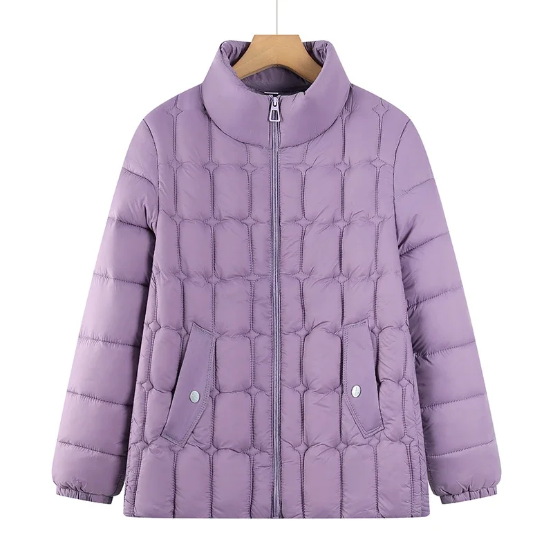 

Новая утолщенная зимняя хлопковая куртка для женщин среднего и пожилого возраста, свободная теплая одежда для мам