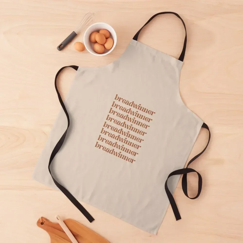 

Retro Breadwinner - Tan Apron Kitchens Accessories Funny chef costume Apron