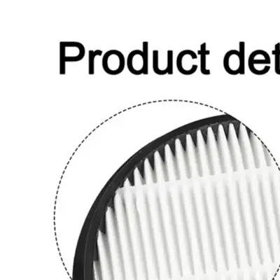 Wash/able Reusable HEPA Filter Kit For Honiture S/13 Vacuum Cleaner Replacement Parts Dust Container Foam Filters Home Cleaning