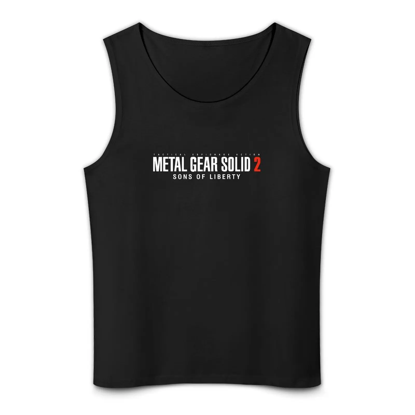 Metal Gear Solid 2 Sons of Liberty (Vintage, Retro ) Tank Top mens clothing bodybuilding t shirt