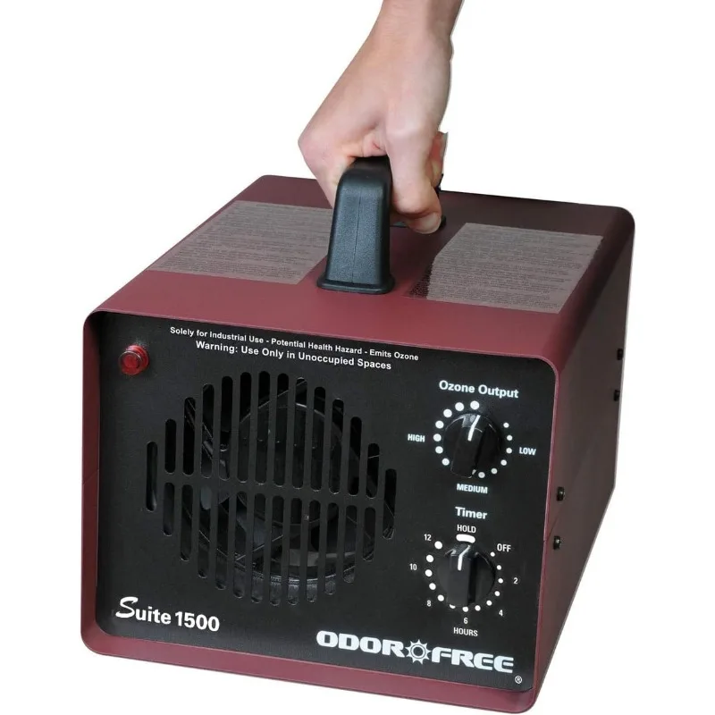 Suite 1500 Ozone Machine Odor Removal for Eliminating Smells from Small Apartments, Hotels, Vehicles and Boats - Ozone Generator
