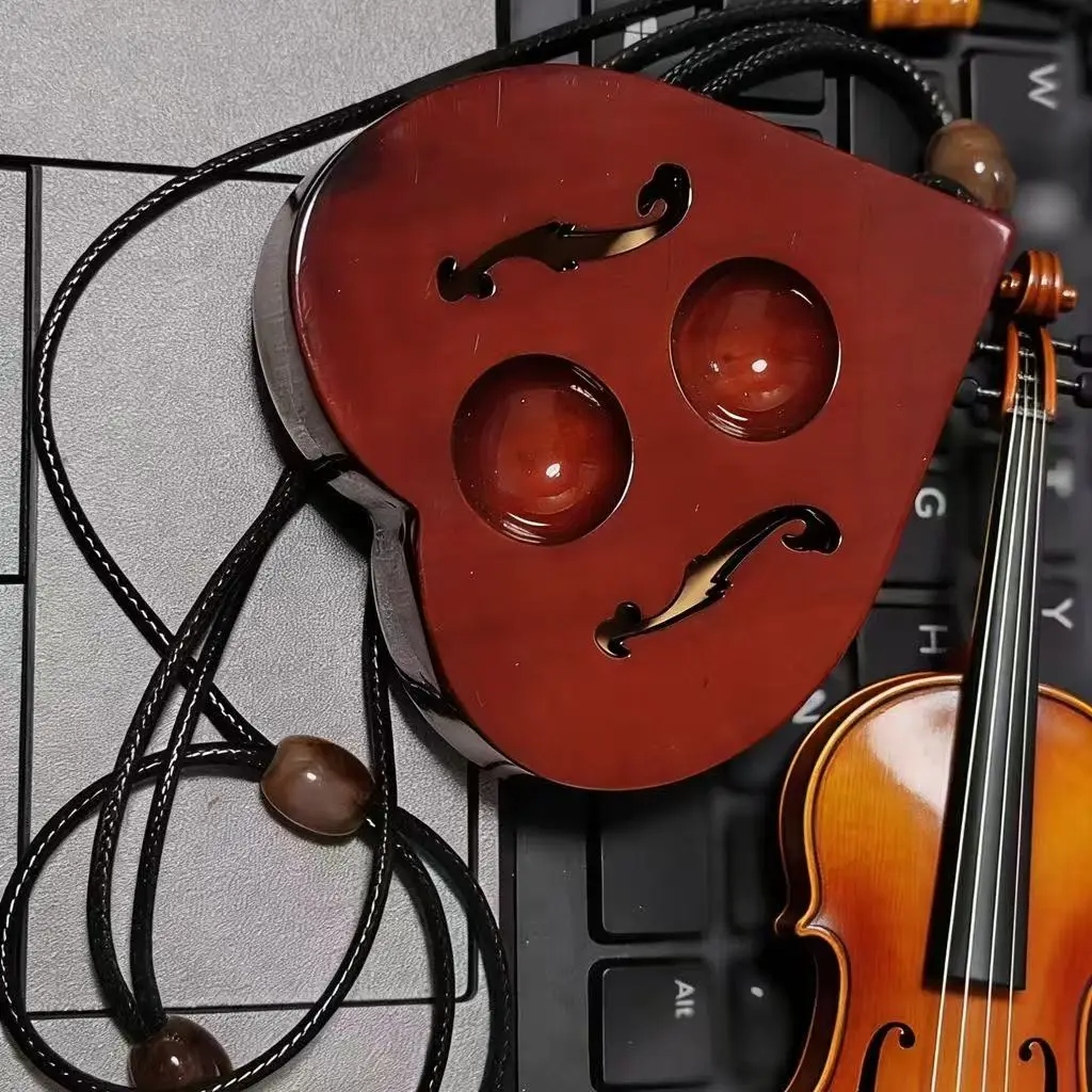 Cello Double Bass Endpin Stopper Anti Slip Pad Wooden Resonance Box Floor Protector for Cello Contrabass Accessory