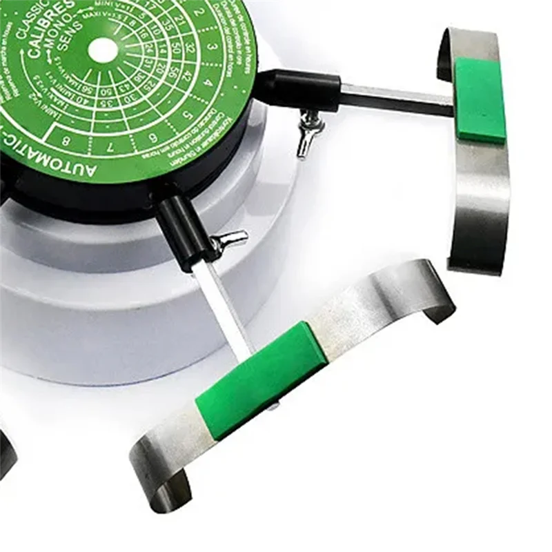 

ABGH-Mechanical Watch Test Winder Machine Automatic Watch Winder Tester Hold 6 Watches Rotating Instrument EU Plug