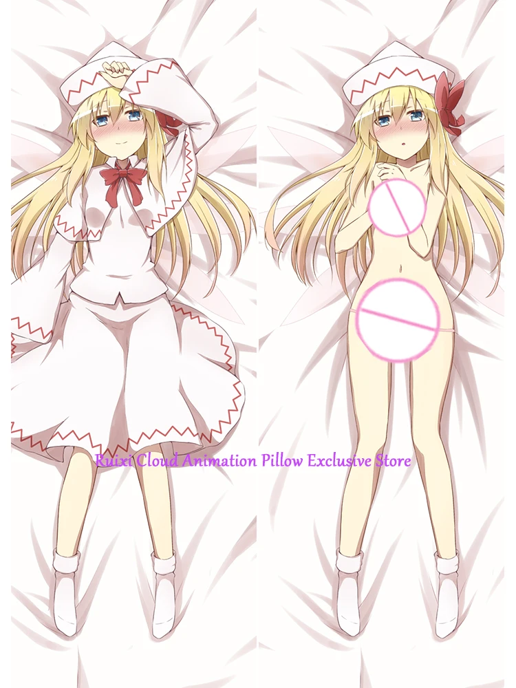 

Dakimakura Anime Pillow Cover Lily White Double Sided Print 2Way Cushion Bedding Gifts