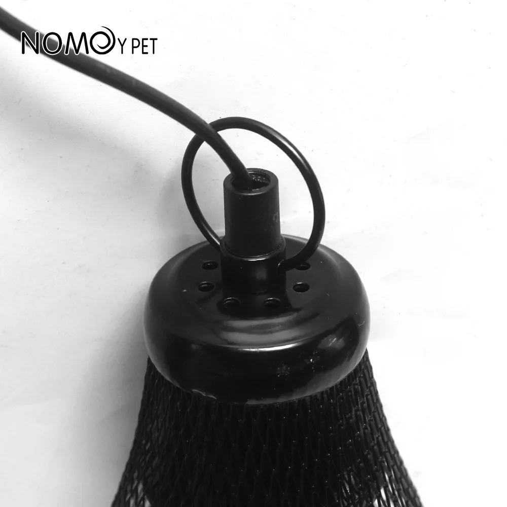 Crawler Heating Lamp Mesh Cover Anti-collision Anti Scalding Suspension Mesh Cover Ceramic Heating Lamp Reptile Bird Lamp Holder