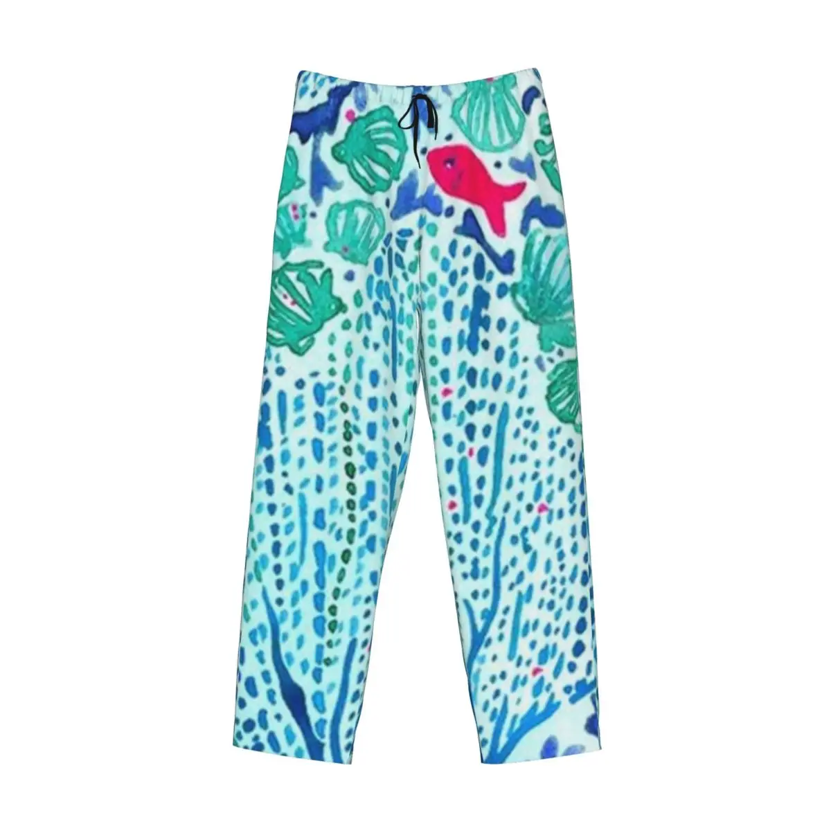 Custom Lily Pulitzer Pajama Pants Men Sleepwear Sleep Lounge Bottoms with Pockets