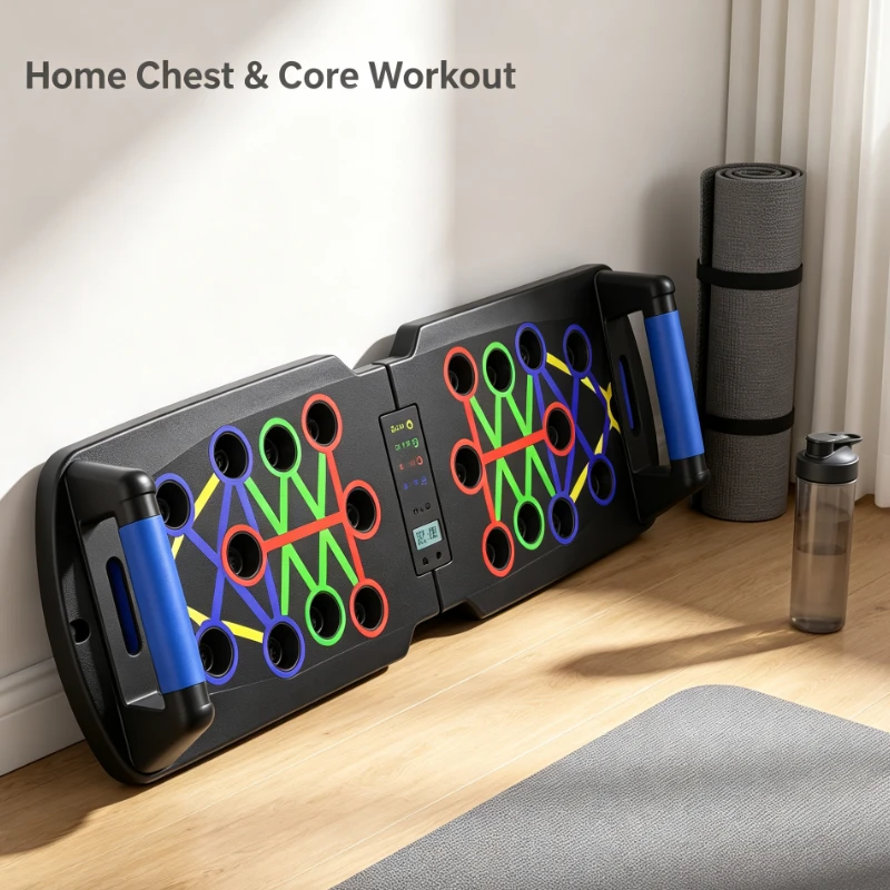 لوح تمارين متعدد الوظائف للرجا - مراجعة Push Up Board وسعره