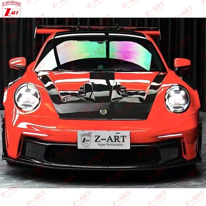 Z-ART 992 GT3RS OEM Body Kit for Porsche 992 GT3 RS  Dry Carbon Fiber OEM Kit for Porsche 911 GT3 RS 2022+ Plastic To Dry Carbon