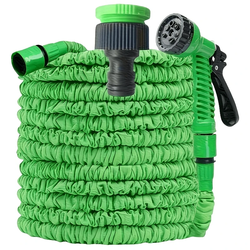 Expandable Garden Watering Hose 25FT-100FT High Pressure Magic Flexible Water Hose for Car Wash Jardin Irrigation Cleaning Tools
