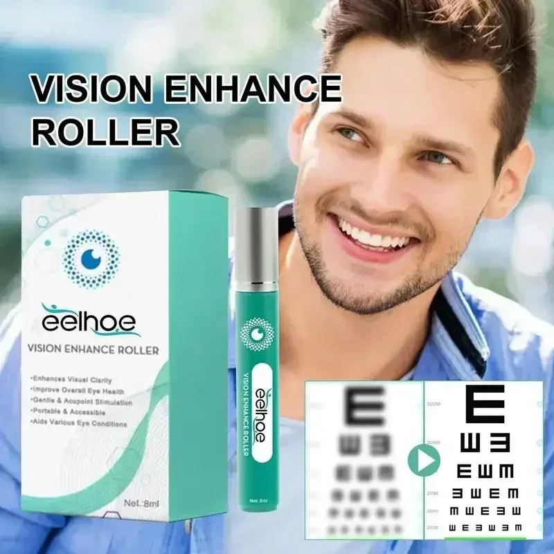 Vision Enhance Eye Roller Clearer Vision Roller for Men Anti-Fatigue Eyesight Care Product