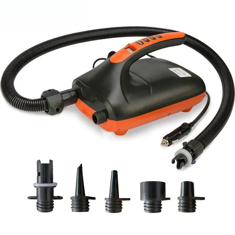 Electric Air Pump For 12V 16 PSI Intelligent Inflatable Pump Dual Stage For Outdoor Paddle Board  Inflatable SUP Boat