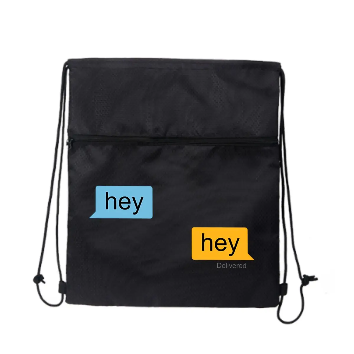 

Hey Sign Znks Chat Joy Спортивный рюкзак Мешок на шнурке Фитнес-путешествия Открытая сумка