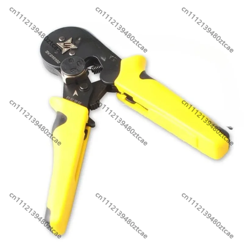 VSC8 6-4C Wire Terminal Crimping Plier 0.08-10mm² Needle Tube Terminal Hand Press Crimp Tool