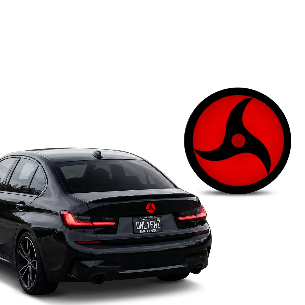2026 Trending Touch Screen Dynamic LED Car Emblem HD Animated Rear Logo Badge for X1-X7 M2 M3 M4 M8 Series