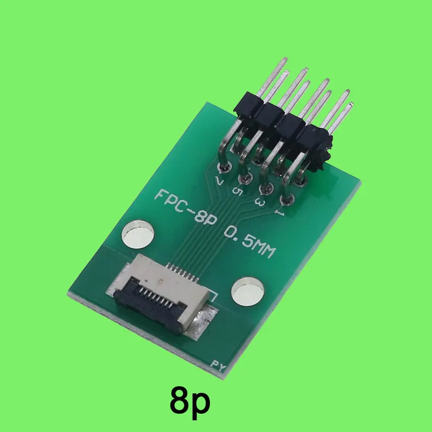 1PCS FPC/FFC adapter board 0.5mm to 2.54mm connector looper 6/8/10/12/20/24/26/30/34/40/50/60/80-pin flexible cable adapter boar