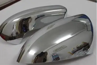 2Pcs ABS Chromed Side Door Rearview Mirror Cover Trims Car Accessories Fit For Nissan Qashqai 2010 2011 2012 2013