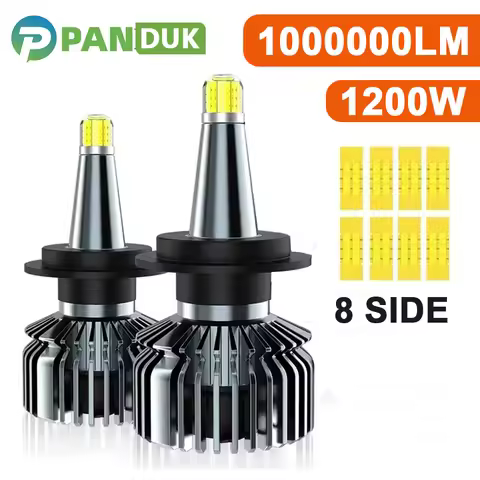 PANDUK H7 LED 2600000LM 360&ordm; Car Headlight Bulb H1 H11 H8 H3 9005 HB3 9006 HB4 9012 1000000LM D1S D2S 6000K Fog Light 12V Lamp