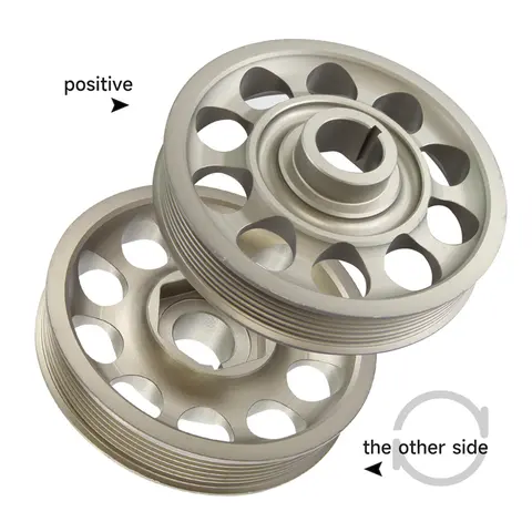 Polea de manivela ligera de carreras para Honda Civic K20 K24 Acura Integra RSX TSX