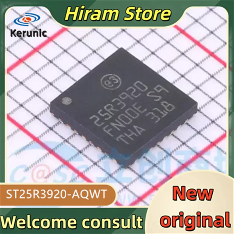 2PCS 25R3920 New original ST25R3920-AQWT ST25R3920-AQW ST25R3920 QFN32