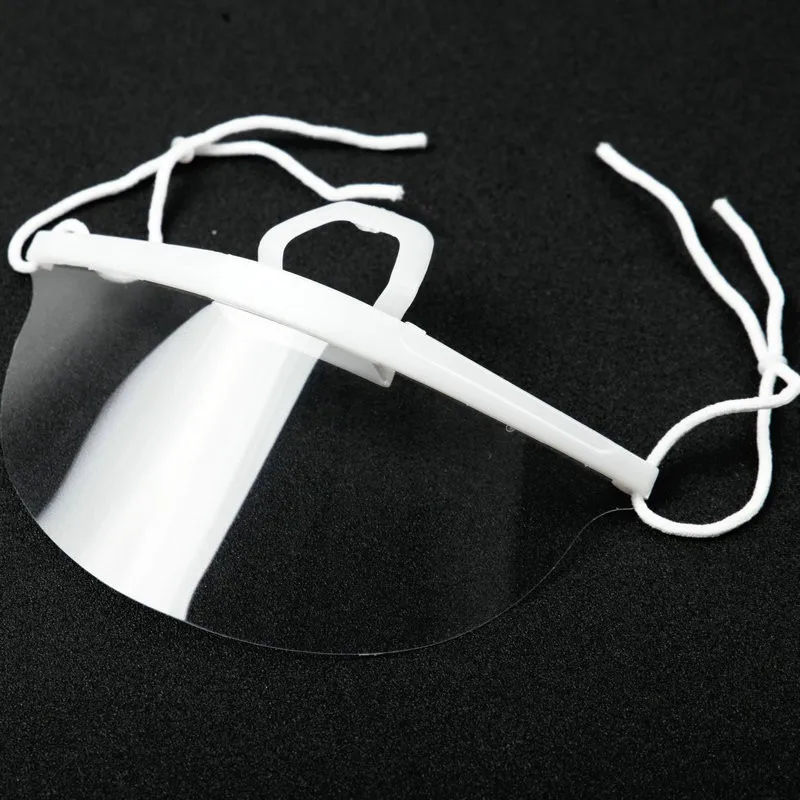 قناع شفاف لخدمة الطعام والمشروبات في الفندق، مضاد للضباب، ابتسامة بلاستيكية مضادة للضباب، أقنعة صحية للمطبخ