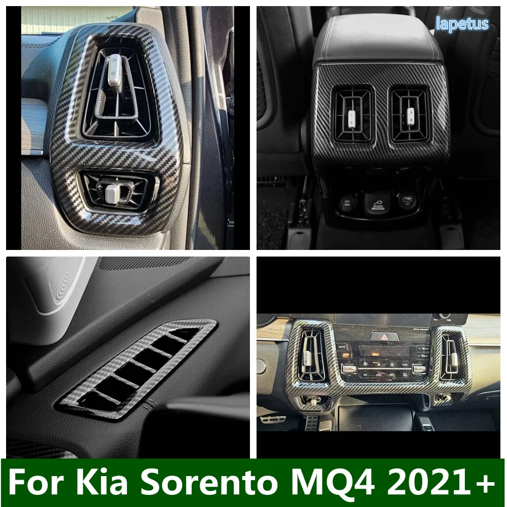 

Air Conditioning Vent AC Outlet Decoration Frame Cover Trim Fit For Kia Sorento MQ4 2021 2022 2023 Car Accessories