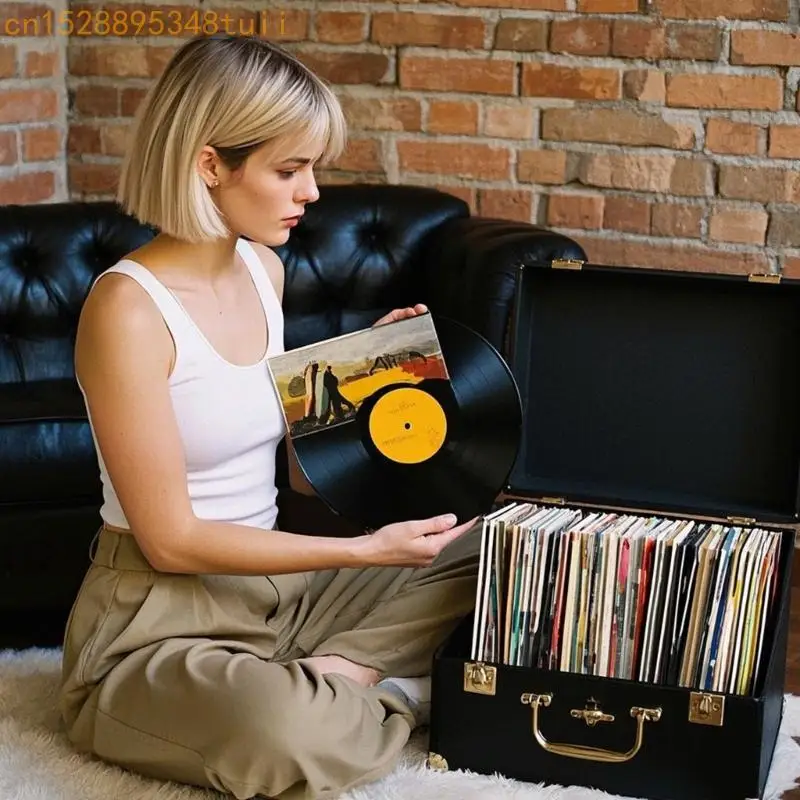 Rivegno detergente per record fibra carbonio Y4QF per vinils LPS CDS Ergonomic Hand Brush