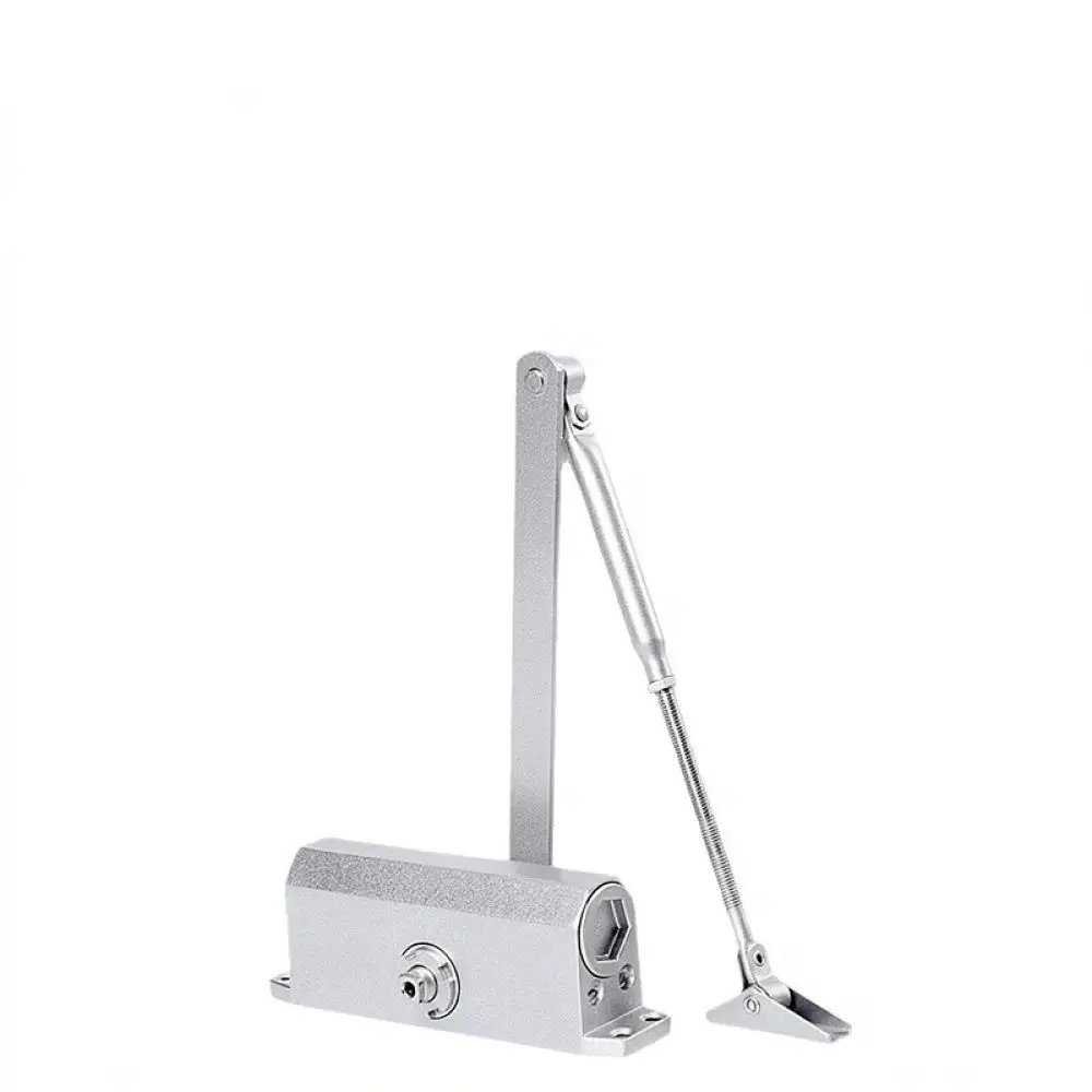 Silent Hydraulic Sliding Rail Door Closer For Aluminum Doors Auto Buffer Soft Closing With Position Hold Open Tech