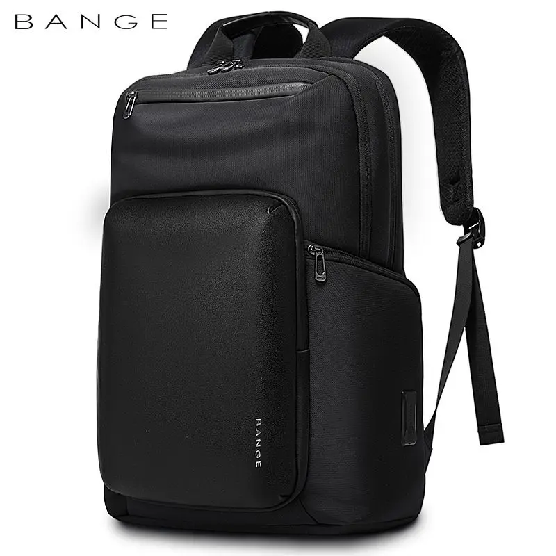 

2024 BANGE Anti Theft Laptop Backpack Large Capacity 15.6 inch Bags Waterproof Men's Backpack Travel Male Bag For Teenager