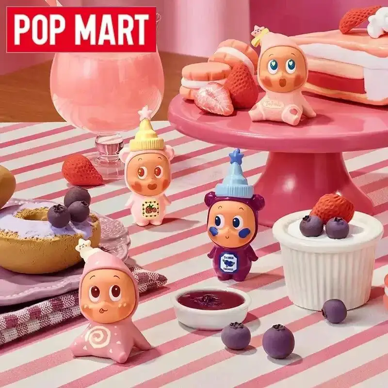 

POP MART Twinkle Twinkle Create Your Taste Series Blind Box Kawaii Ornaments Figurines Mystery Box Desktop Model Doll Home Decor