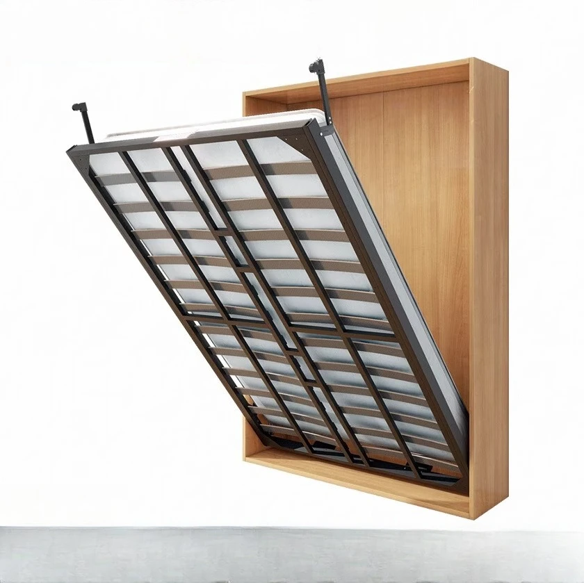 

Invisible bed folding turning , storage wardrobe integrated hidden turning hardware accessories wall