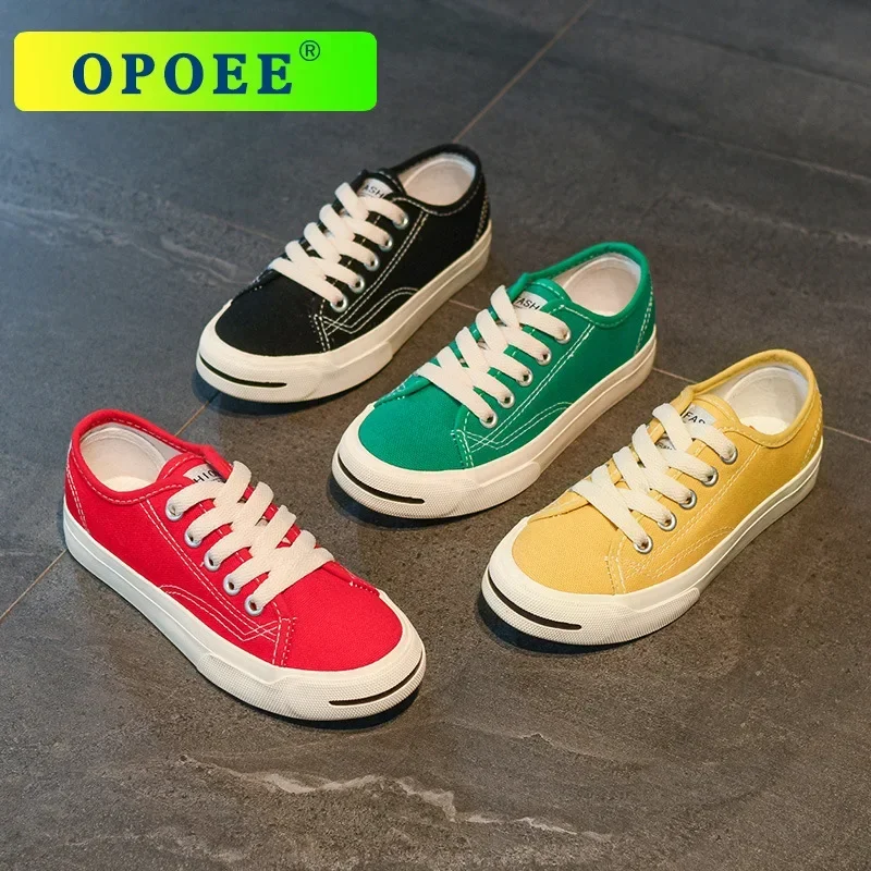 

Fashion Kids Canvas Shoes New Casual Shoes Children's Sneakers Outdoor Anti-Slip School Shoes Boys Girls Sneakers Big boy