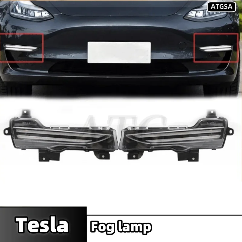 

2017-2023 для Tesla Model 3/Y Фары европейской версии без янтаря