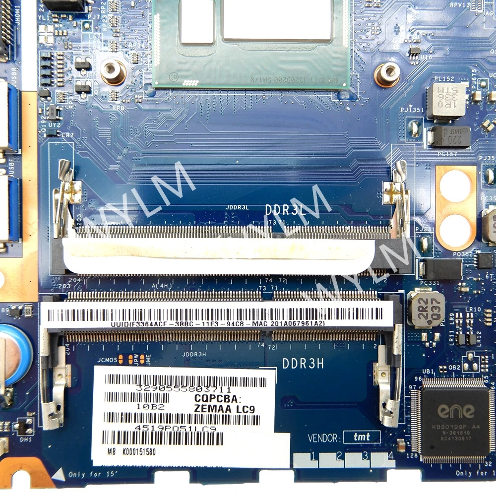 ZRMAA-Mainboard para Toshiba Satellite, LA-A481P, i5-4200U CPU, E45, E45T, E55, U45, U40, M40-A, U40T-A, Motherboard