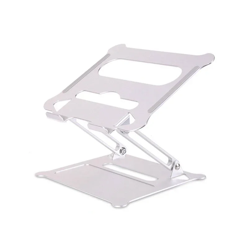 

Aluminum Alloy Adjustable Laptop Stand Folding Portable for Notebook MacBook Computer Bracket Lifting Cooling Holder Non-slip